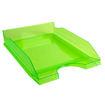 Picture of EXACOMPTA DESK TRAY CLEAR APPLE GREEN